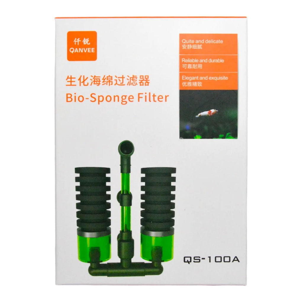 Qanvee Double Sponge Filter
