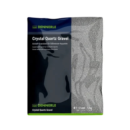 Dennerle Crystal Quartz Gravel Slate Grey 5kg