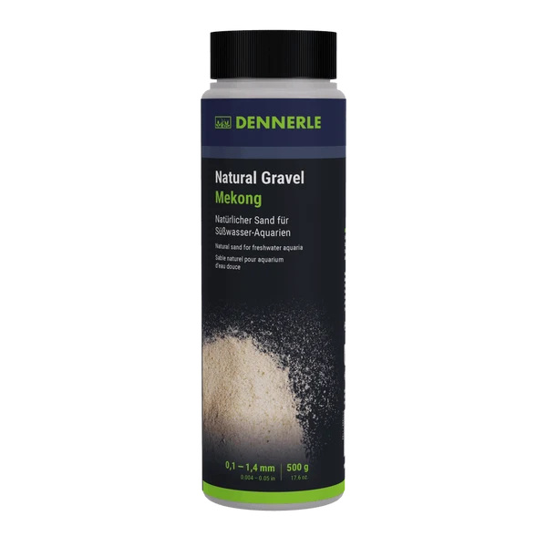 Dennerle Natural Gravel Mekong 0.1–1.4mm 500g