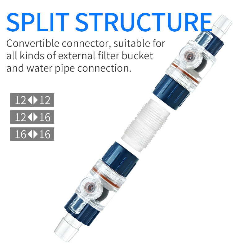 Double Tap Connecter Valve Quick Release