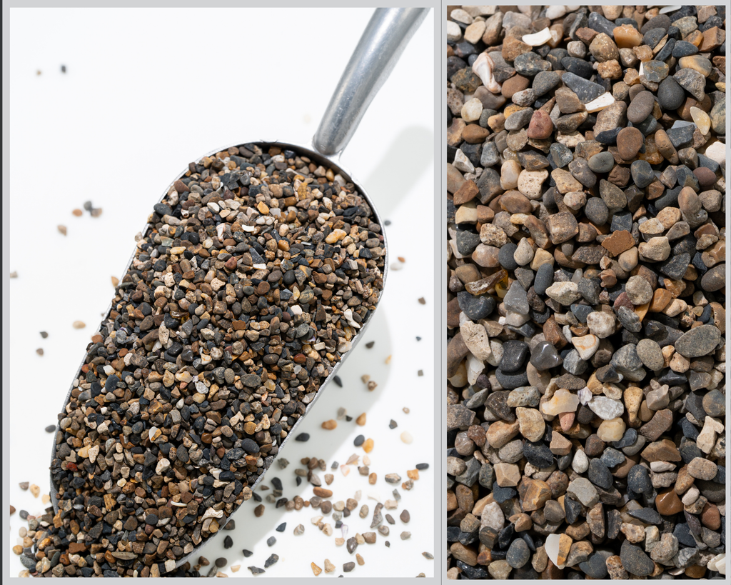Natural Black and Brown Gravel/100g