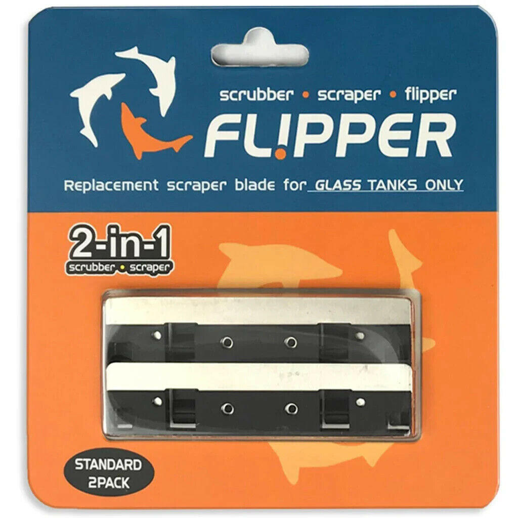 Flipper Standard Stainless Steel Blades - 2pk