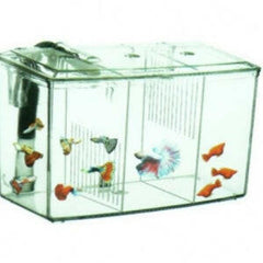 external hang on plastic aquarium fish breeding box satellite l External Breeder Box